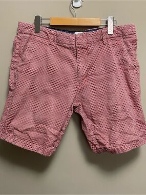 Dstrezzed Peach & Navy Flat Front Shorts Men’s Size 34